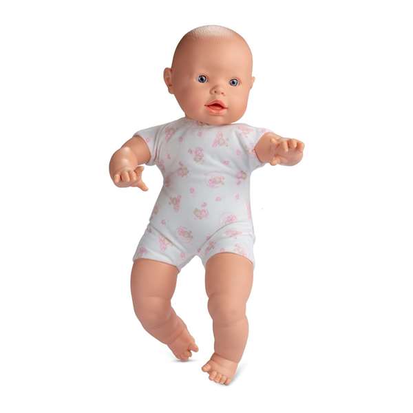 Berjuan 18075-18 - Poupée nouveau-né fille de 45 cm avec tenue d'hôpital européenne Berjuan 18075-18 - Poupée nouveau-né fille de 45 cm avec tenue d'hôpital européenne