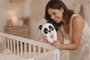 Berjuan Mosquidolls Peluche Interactive Ours Panda Anti-Moustiques pour Enfants à Partir de 3 Ans