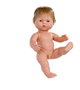 Berjuan 7056-17 Poupée nouveau-né garçon européen 38 cm - Âge recommandé : 3 ans