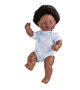 Berjuan Poupée nouveau-né africain garçon 38 cm - Réf. 7058-17