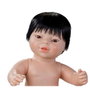 Berjuan 7060-17 Nouveau-né, poupée enfant asiatique réaliste de 38 cm