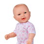 Berjuan 7078-17 Poupée Newborn 30 cm Fille Européenne pour Enfants dès 3 Ans