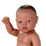 Berjuan 7080-17 Poupée africaine nouveau-né 30 cm fille - Jouet pour enfants dès 3 ans