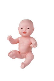 Berjuan 7082-17 Poupée nouveau-né, fille asiatique, 30 cm - Figurine de collection pour enfants