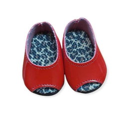 Berjuan 80205-22 Chaussons de bébé Manoletina rouges sans bout dur pour enfants à partir de 3 ans