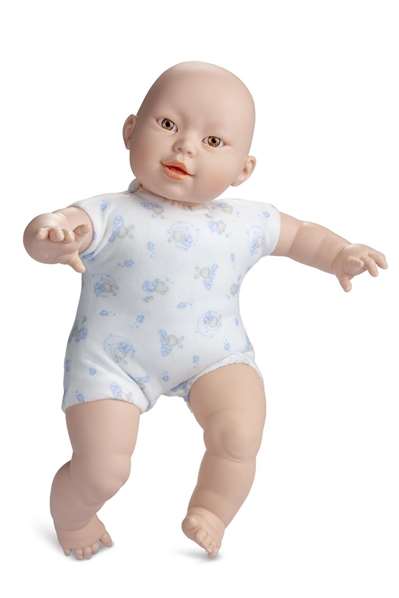 Berjuan 8074-17 - Poupée nouveau-né asiatique garçon, 45 cm, réaliste, âge recommandé 3 ans et plus