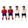 Ociotrends Set de 22 Joueurs de Football en Position Ouverte Équipe d'Espagne contre Allemagne - Modèle à Assembler en ABS