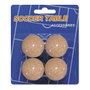 Ociotrends - Lot de 4 balles en liège 35 mm pour baby-foot