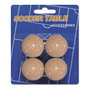 Ociotrends - Lot de 4 balles en liège 35 mm pour baby-foot
