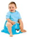 Molto - Pot d'apprentissage pour enfant en forme d'ours - Bleu