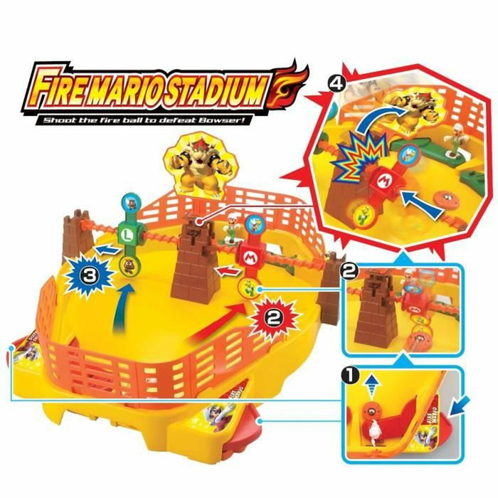 Epoch Games Fire Mario Stadium - Super Mario Edition Epoch Games Fire Mario Stadium - Super Mario Edition
