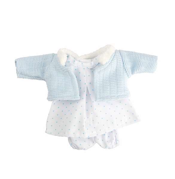 Muñecas Arias - Ropa Elegance 26 cm, Robe pour Poupée, Série de 6 Couleurs, Langue Espagnol, À Partir de 3 Ans
