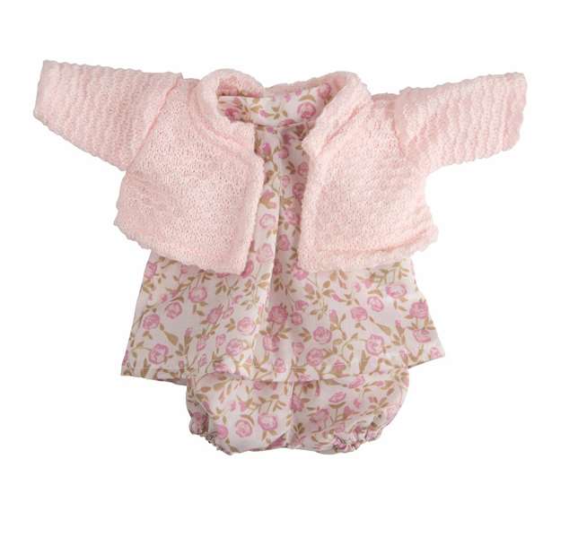 Muñecas Arias - Ropa Elegance 26 cm, Robe pour Poupée, Série de 6 Couleurs, Langue Espagnol, À Partir de 3 Ans