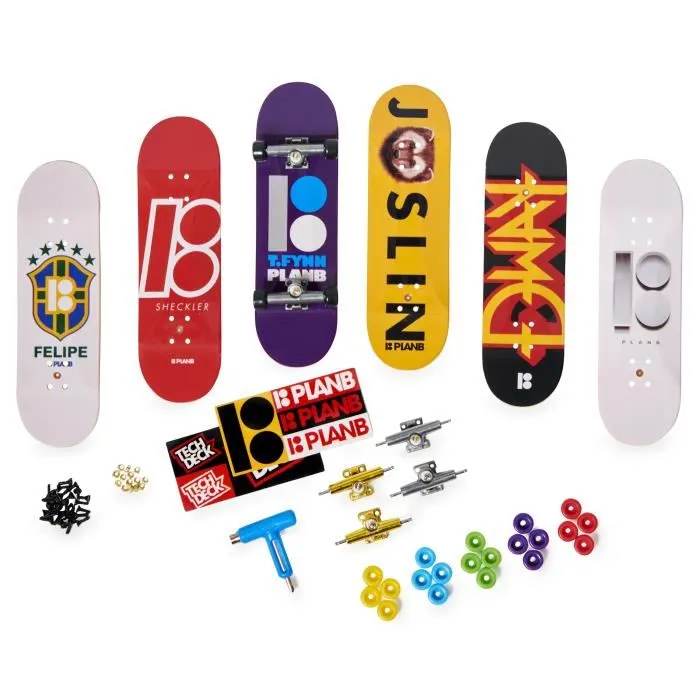Tech Deck Pack Finger Skate Tech Deck - Skate Shop Bonus - Personnalisation Complète - Jaune - Mixte - À partir de 6 ans Tech Deck Pack Finger Skate Tech Deck - Skate Shop Bonus - Personnalisation Complète - Jaune - Mixte - À partir de 6 ans