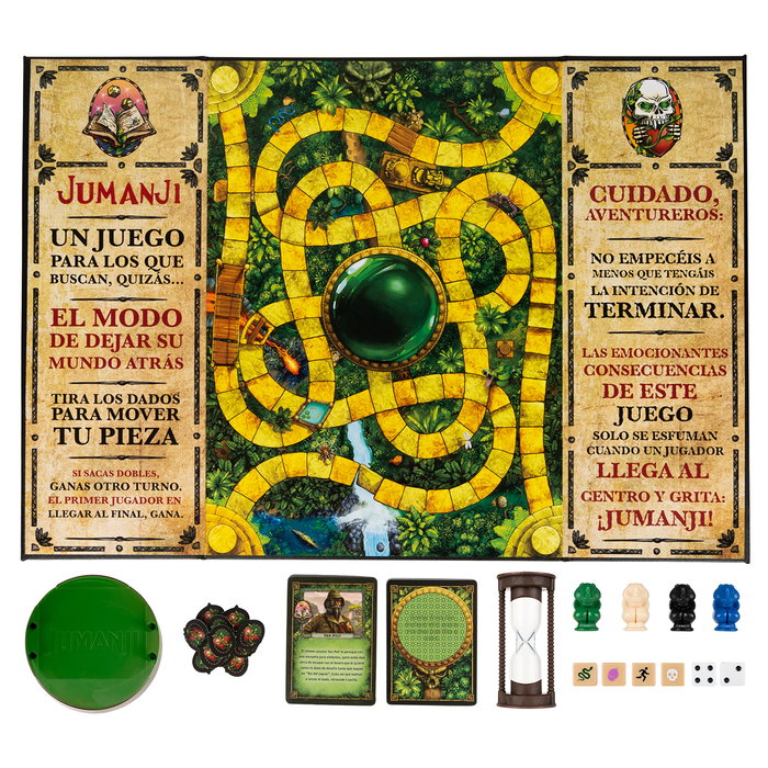 Spin Master Juego De Mesa Jumanji Jeu De Société Multilingue Version Française incluse +8 Ans Spin Master Juego De Mesa Jumanji Jeu De Société Multilingue Version Française incluse +8 Ans