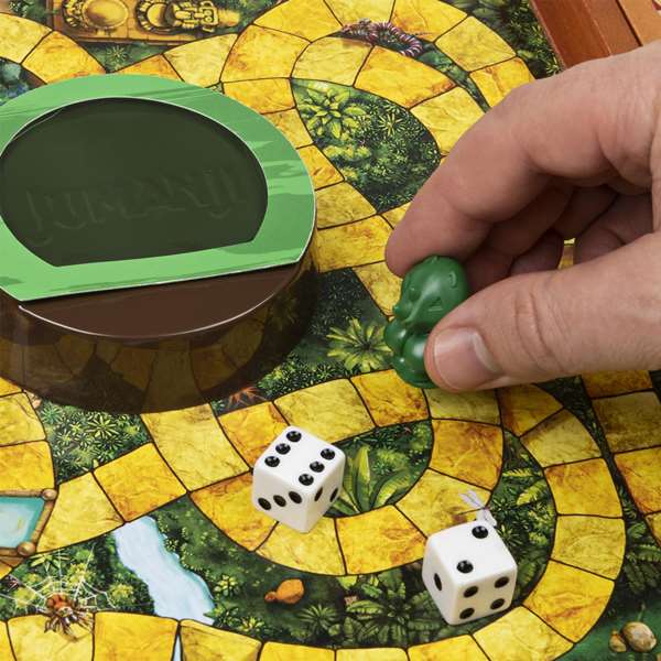 Spin Master Juego de mesa Jumanji - Jeu de société, dimensions 27.31x37.15x5.4 cm, à partir de 8 ans, multilingue