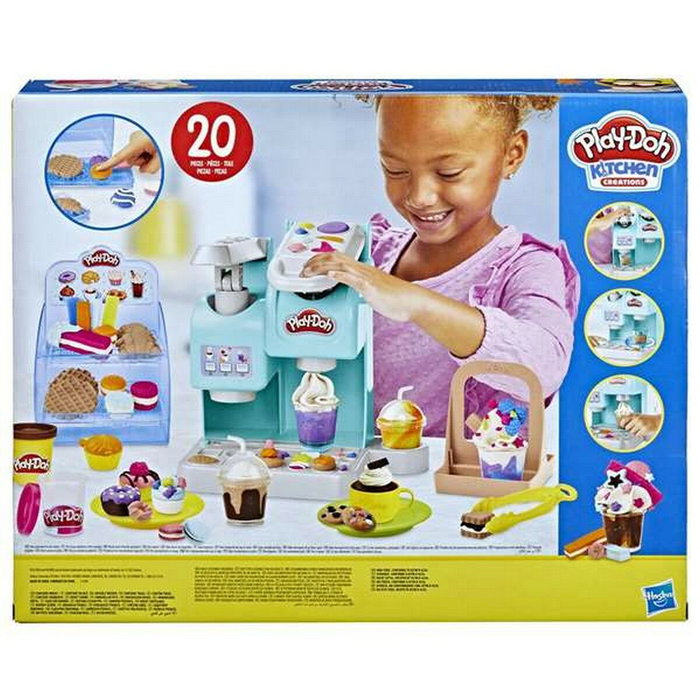 Play-Doh Mon super café, Machine à café jouet et Pâte à modeler Multicolore
