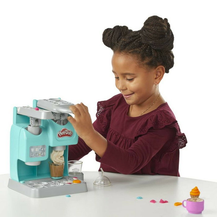 Play-Doh Mon super café, Machine à café jouet et Pâte à modeler Multicolore