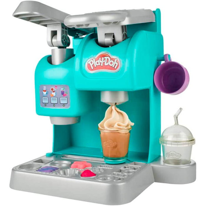 Play-Doh Mon super café, Machine à café jouet et Pâte à modeler Multicolore