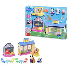 Hasbro Peppa Pig - La Garderie de Peppa F2166 - Jeu de Figurines avec École, Poupées, Accessoires et Sonnettes - Jouet pour Enfant Dès 3 Ans