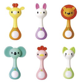 Creaciones Llopis - 6 sonajeros lumineux et musicaux de 16 cm, jouet pour bébé dès 3 mois
