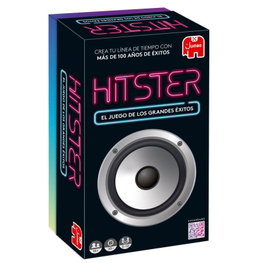 Jumbo Hitster Jeu de Société Musical – 308 cartes avec succès, 2 à 10 joueurs, dès 16 ans, durée 30 min