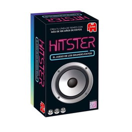Diset Hitster - Jeu de société musical sur les grands succès, 308 cartes, application gratuite, 2 joueurs, version espagnole