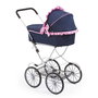 Reig Poussette pour poupée bleu marine 89 x 70 x 42 cm, à assembler, pour enfant à partir de 3 ans