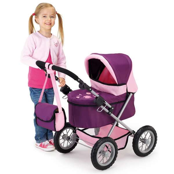 Reig Trendy - Coche de poupées Royal Violet 67x67x41 cm - Jouet pour enfants