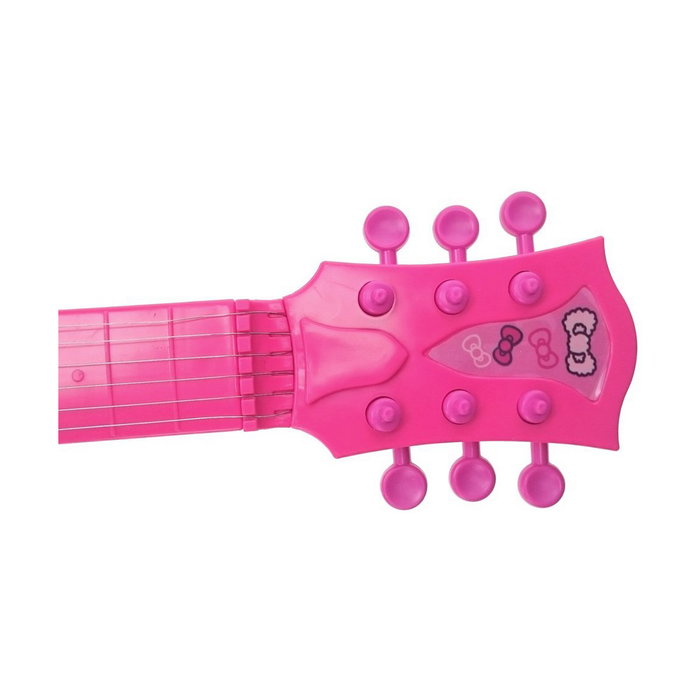 Guitare pour Enfant Hello Kitty Électronique Microphone Rose Guitare pour Enfant Hello Kitty Électronique Microphone Rose