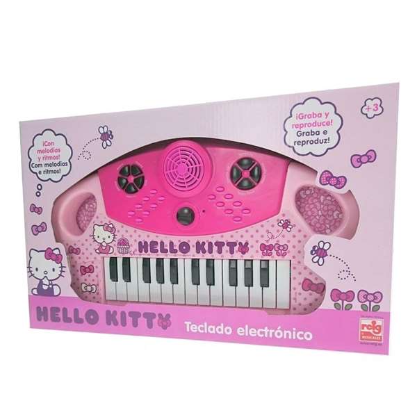 Reig Organe électronique 25 touches Hello Kitty - Orgue électronique pour enfant à partir de 3 ans avec licence officielle
