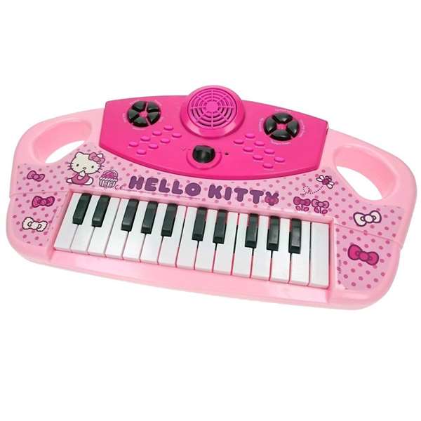 Reig Organe électronique 25 touches Hello Kitty - Orgue électronique pour enfant à partir de 3 ans avec licence officielle