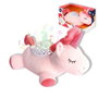 Reig Peluche projecteur licorne 25 cm - Peluche lumineuse avec sons, fonctionne sur piles LR6 (non incluses), sans montage, pour nouveau-né