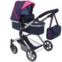 Reig Coche Muñecas Combi Neo Pro 82x79x38.50 - Poussette poupée avec assemblage recommandé à partir de 3 ans
