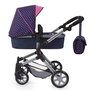 Reig Coche Muñecas Combi Neo Pro 82x79x38.50 - Poussette poupée avec assemblage recommandé à partir de 3 ans
