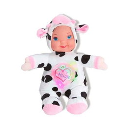 Reig Poupée musicale Vaquita 35 cm - Fonctionne avec piles - Pour enfant à partir de 18 mois