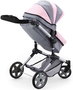 Reig Combi Neo Pro - Coche pour poupées, gris, 84 x 72 x 43 cm, pour enfants à partir de 3 ans, montage nécessaire
