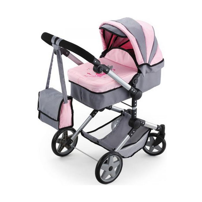 Poussette pour poupées Reig Pram Neo Pro Gris 57 cm Poussette pour poupées Reig Pram Neo Pro Gris 57 cm