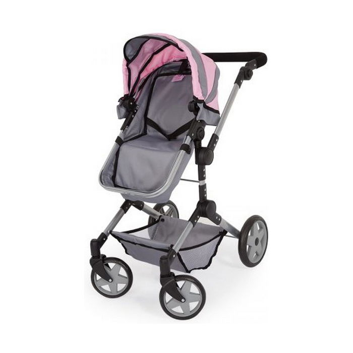 Poussette pour poupées Reig Pram Neo Pro Gris 57 cm Poussette pour poupées Reig Pram Neo Pro Gris 57 cm