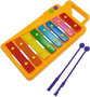 Reig - Set d'instruments de musique pour enfants: Xylophone, Tambour, Saxophone et Maracas, Jouet éducatif à partir de 3 ans