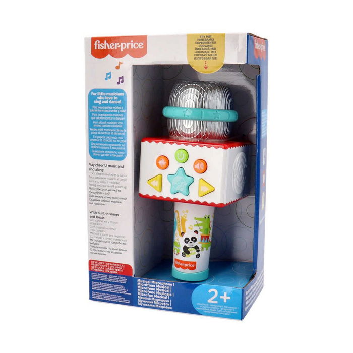 Microphone Karaoké Fisher-Price Fisher Price animaux Microphone Karaoké Fisher-Price Fisher Price animaux