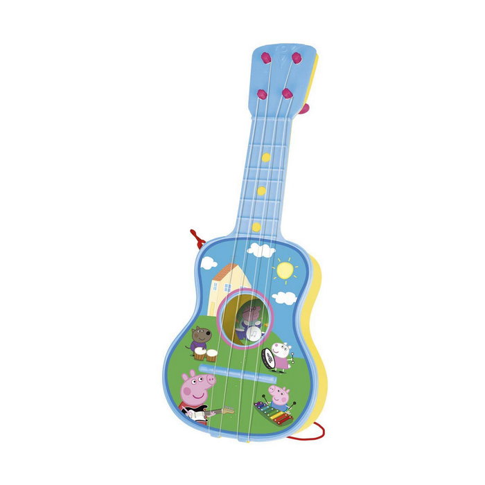 Guitare pour Enfant Peppa Pig Bleu Peppa Pig Guitare pour Enfant Peppa Pig Bleu Peppa Pig