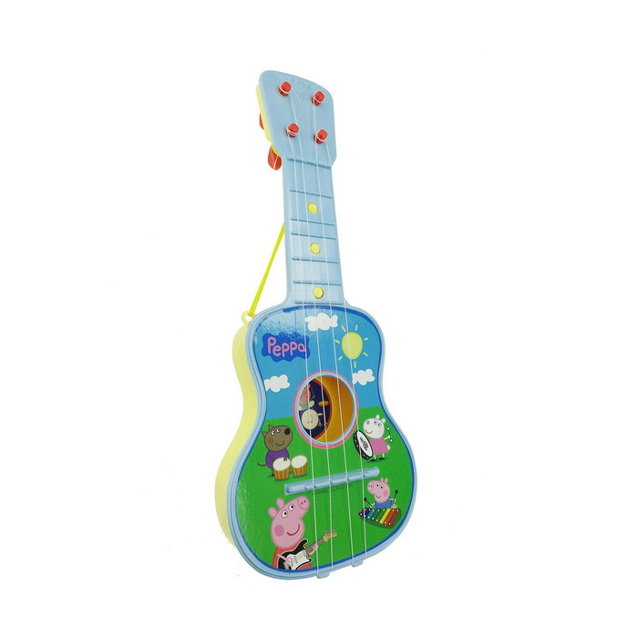 Guitare pour Enfant Peppa Pig Bleu Peppa Pig Guitare pour Enfant Peppa Pig Bleu Peppa Pig