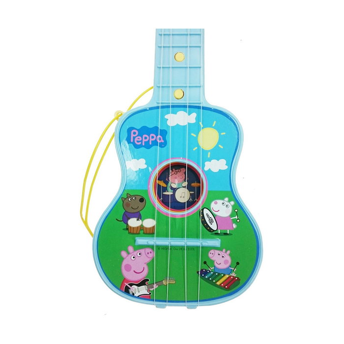 Guitare pour Enfant Peppa Pig Bleu Peppa Pig Guitare pour Enfant Peppa Pig Bleu Peppa Pig
