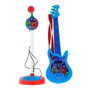 Reig - Guitare et micro sur pied PJ Masks avec amplificateur pour enfants, hauteur réglable, jouet musical en plastique, à partir de 3 ans