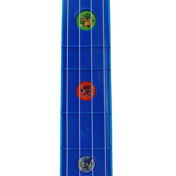 Reig - Guitare et micro sur pied PJ Masks avec amplificateur pour enfants, hauteur réglable, jouet musical en plastique, à partir de 3 ans