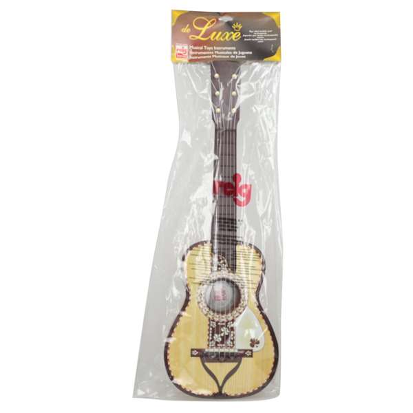 Reig - Guitare espagnole jouet en bois imitation, noir et blanc, contenu: 1 unité Reig - Guitare espagnole jouet en bois imitation, noir et blanc, contenu: 1 unité