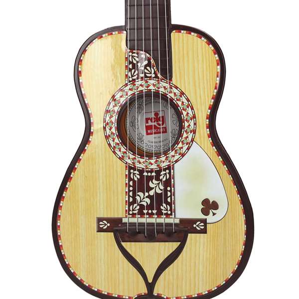 Reig - Guitare espagnole jouet en bois imitation, noir et blanc, contenu: 1 unité Reig - Guitare espagnole jouet en bois imitation, noir et blanc, contenu: 1 unité