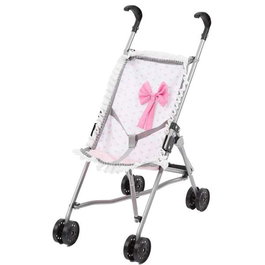 Reig - Chaise pour poupée à pois rose et blanc - Dimensions : 55 x 41 x 27.50 cm