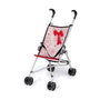 Reig Poussette pour poupées Parapluie Princesse Rouge/Blanc